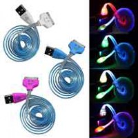 Cable Ihone 4 con luces